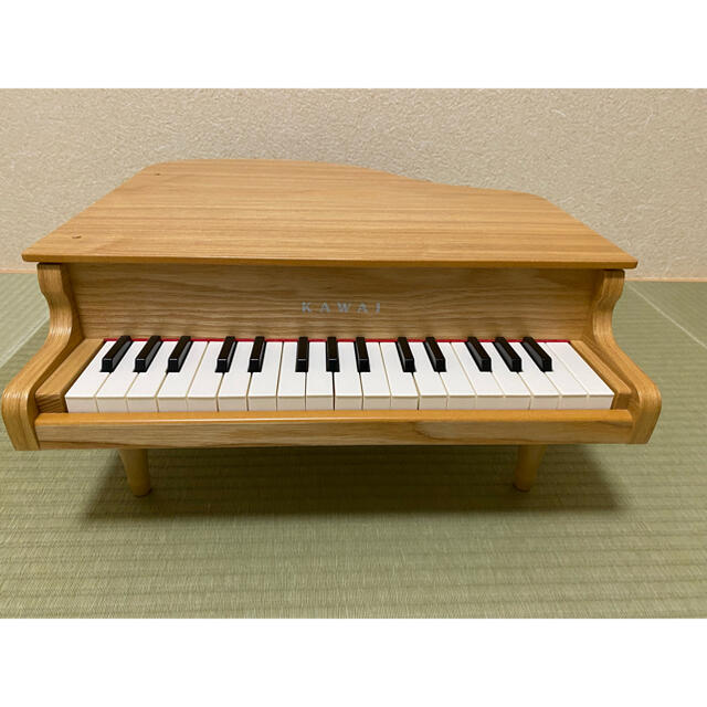 kawai カワイ ミニピアノ 木目 - 楽器のおもちゃ