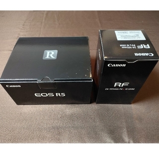 キヤノン(Canon)のキャノンEOS R5本体　キャノンRF24-105F4L IS USM(ミラーレス一眼)