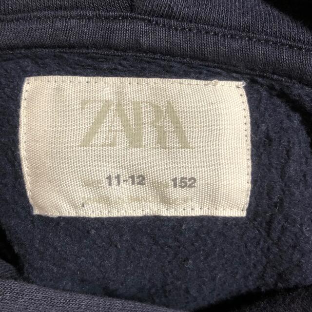 ZARA KIDS(ザラキッズ)のZARA ボーイズ 裏起毛パーカー 152サイズ キッズ/ベビー/マタニティのキッズ服男の子用(90cm~)(その他)の商品写真