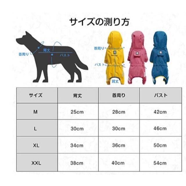 犬　服　レインコート 犬用カッパ 犬 レインコート その他のペット用品(犬)の商品写真