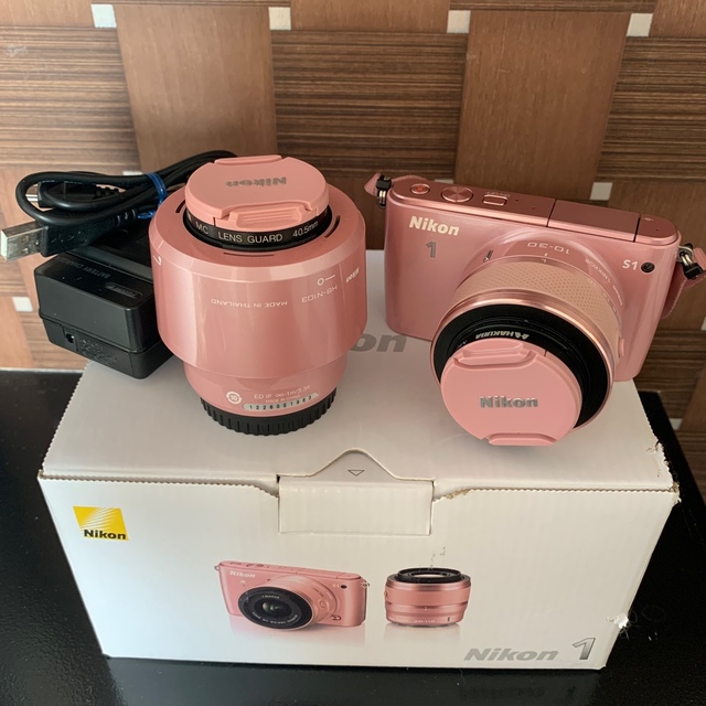 Nikon NIKON 1 S1 Wズームキット PINK