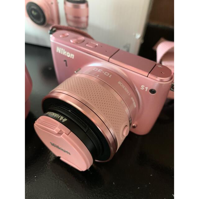 Nikon NIKON 1 S1 Wズームキット PINK カメラ Nikon NIKON 1 S1 Wズームキット PINK カメラ