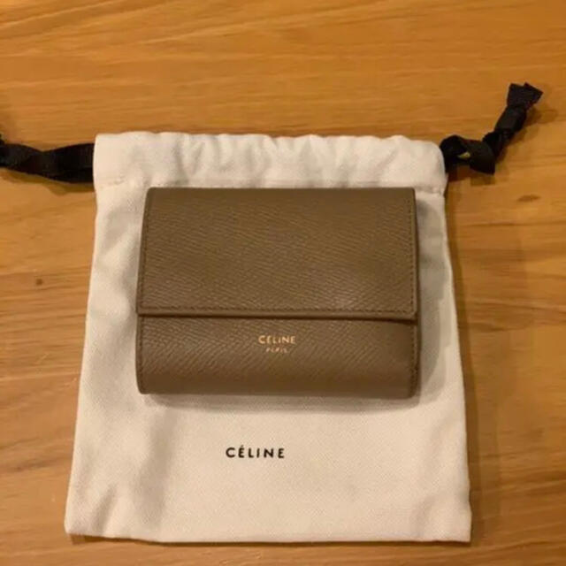 お値下げ⤵︎セリーヌceline スモールトリフォールドウォレット三つ折り財布