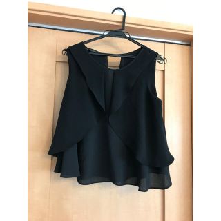 ザラ(ZARA)のZARA  ノースリーブブラウス(シャツ/ブラウス(半袖/袖なし))