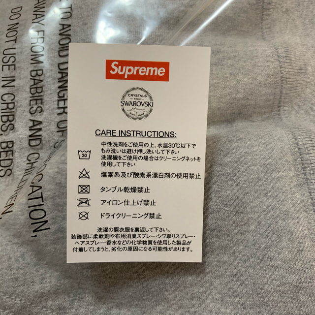 Supreme®/Swarovski® Box Logo パーカー　サイズM 2