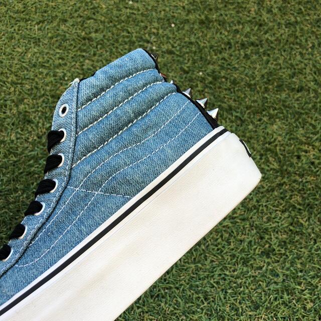 美品22.5 VANS SK8-HI ヴァンズ スケハイ 厚底   D956