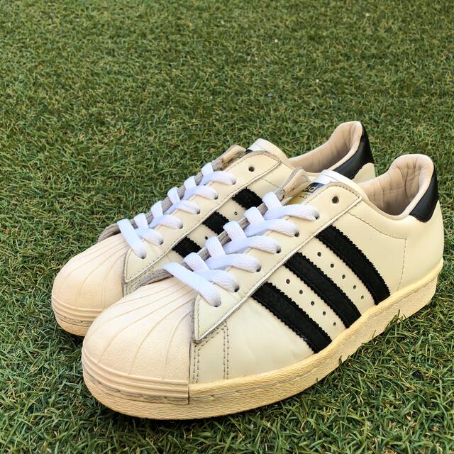 美品23.5 adidasスーパースター80S VIN DX アディダスD940