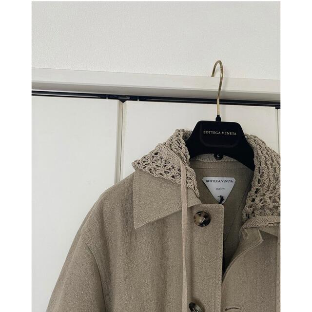 BOTTEGA VENETA - BOTTEGA VENETA デタッチャブルマクラメフード BOTTEGA VENETA - BOTTEGA VENETA デタッチャブルマクラメフード