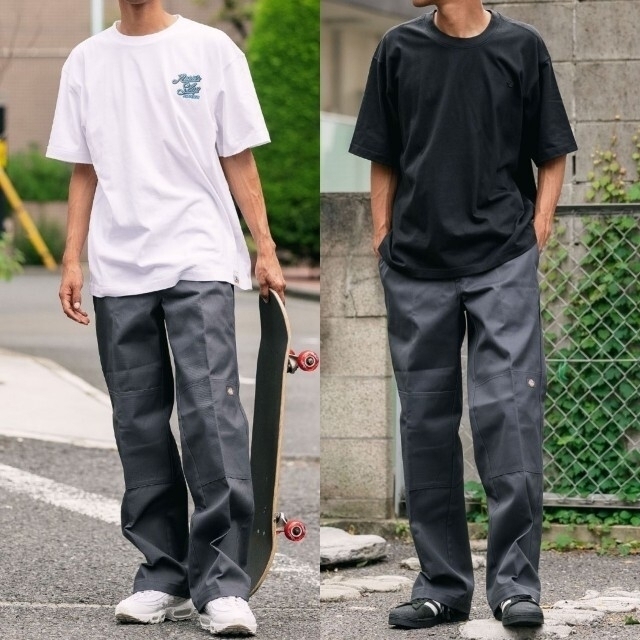 W38L30 Dickies85283BK? ダブルニー ディッキーズ