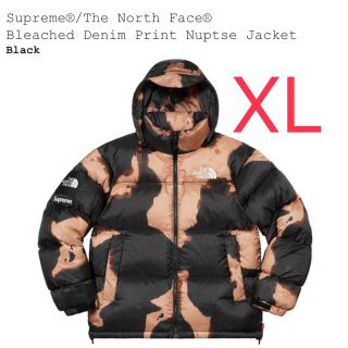 シュプリーム(Supreme)の Supreme North Face Nuptse XL ヌプシ ノース 黒(ダウンジャケット)