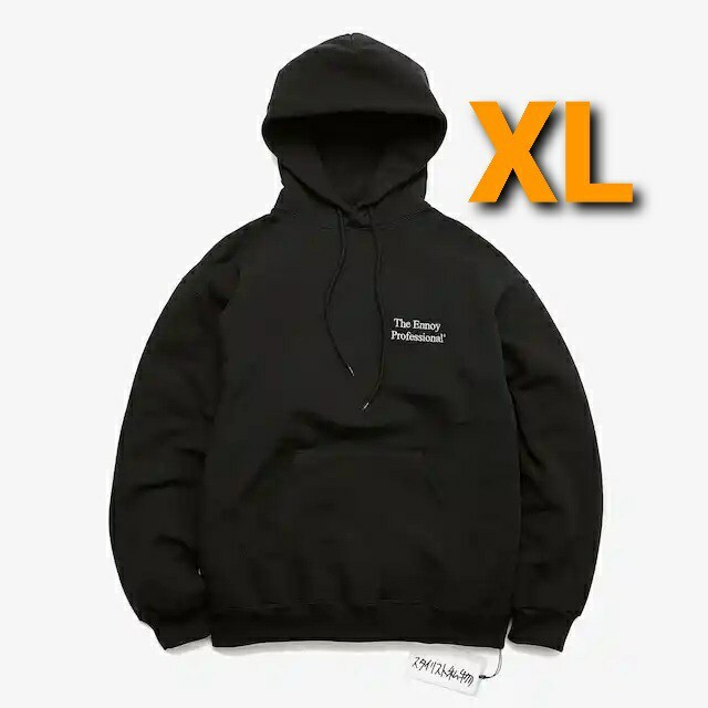 1LDK SELECT(ワンエルディーケーセレクト)のXL ennoy スタイリスト私物 パーカー フーディー Black エンノイ メンズのトップス(パーカー)の商品写真