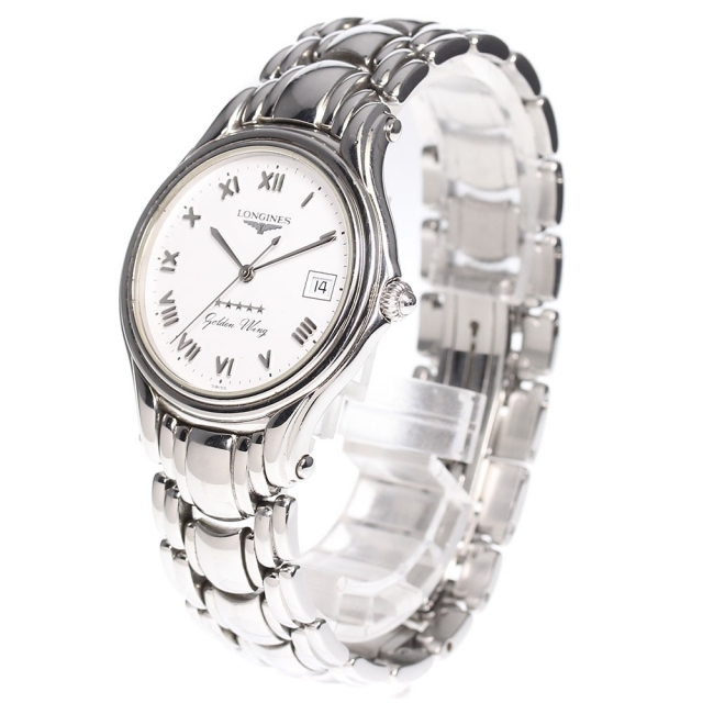 ロンジン Longines Golden Wing L3.606.4 ブルー | www.guimmis.com.br