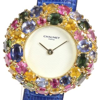 ショーメ(CHAUMET)の【Chaumet】ショーメ アノー K18YG マルチカラー 098913 クォーツ レディース【ev20】(腕時計)