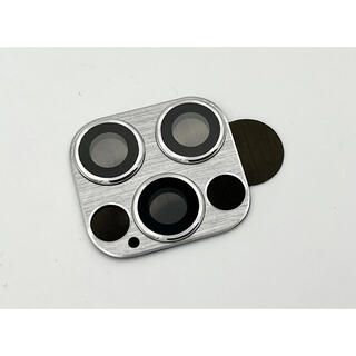 iphone12Pro カメラフィルム カメラ保護 カバー シルバー(モバイルケース/カバー)