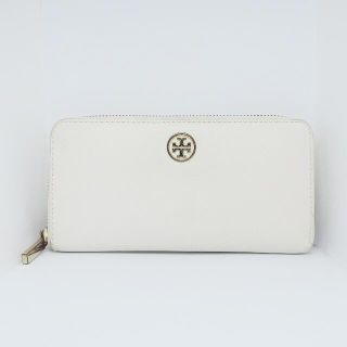 トリーバーチ(Tory Burch)のトリーバーチ 長財布 - 白 レザー(財布)