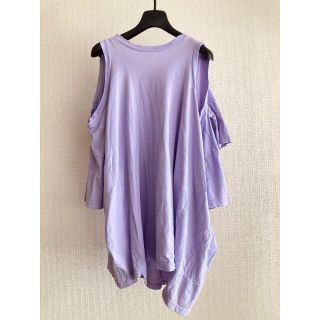 マルタンマルジェラ(Maison Martin Margiela)のMaison Martin Margiela 変形カットソー(Tシャツ(半袖/袖なし))