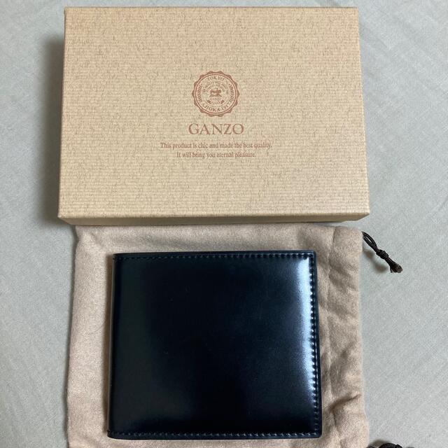 GANZO - 【未使用品】ガンゾ GANZO シェルコードバン 二つ折り 小銭