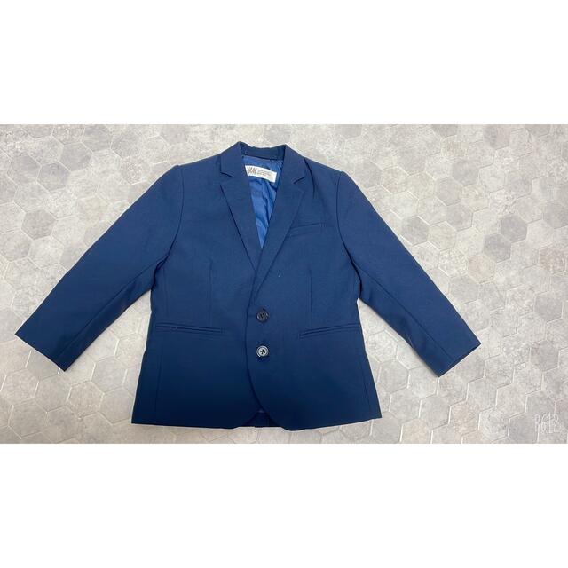 H&M(エイチアンドエム)のH&M スーツ　ジャケット キッズ/ベビー/マタニティのキッズ服男の子用(90cm~)(ジャケット/上着)の商品写真