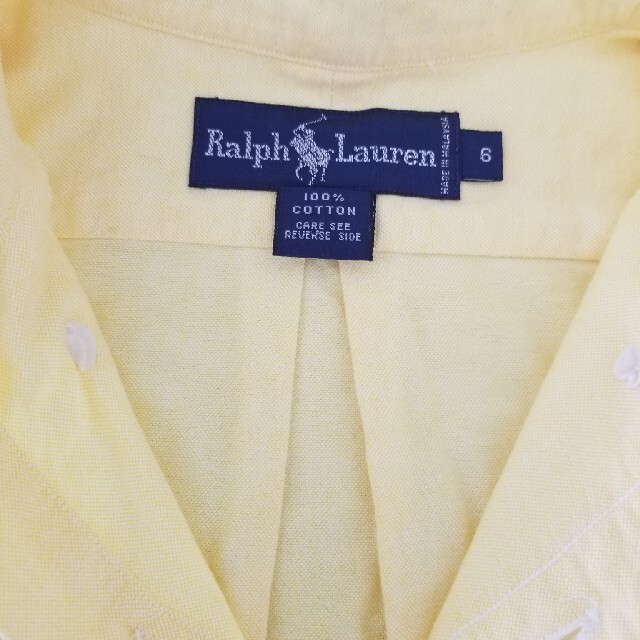 Ralph Lauren(ラルフローレン)のcoco様専用☆ラルフローレン ボタンダウンシャツ イエロー S メンズのトップス(シャツ)の商品写真