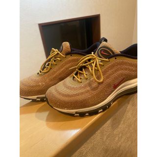 ナイキ(NIKE)のスワロフスキーナイキ　Swarovski NIKE gold(スニーカー)