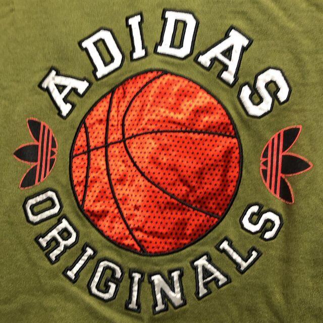 adidas(アディダス)のADIDAS ORIGINALS バスケットボール刺繍ロゴ長袖 レディースのトップス(Tシャツ(長袖/七分))の商品写真