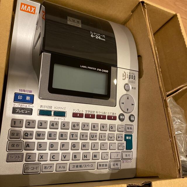 MAX ビーポップミニ ラベルプリンタ PM-2400 通販 6480円 www.gold-and