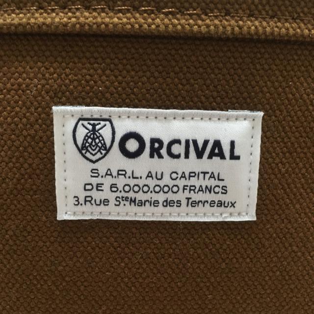 ORCIVAL(オーシバル)のオーシバル トートバッグ - ダークブラウン レディースのバッグ(トートバッグ)の商品写真