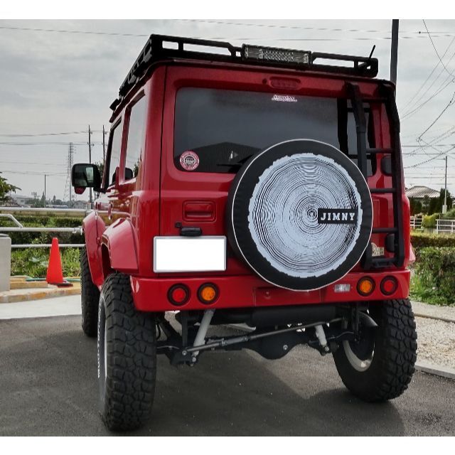 ジムニー JB23 スペアタイヤカバーセット リア背面タイヤカバー ジムニー JB23 スペアタイヤカバーセット リア背面タイヤカバー