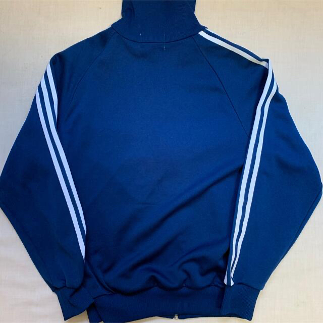 希少4号 70's adidas 無地 トラックジャケット デサント 西ドイツ