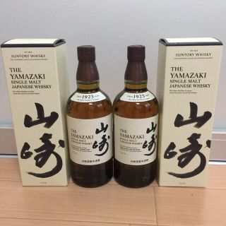 サントリー(サントリー)のSUNTORY  山崎  ノンエイジ  700ml  2本  箱付き(ウイスキー)