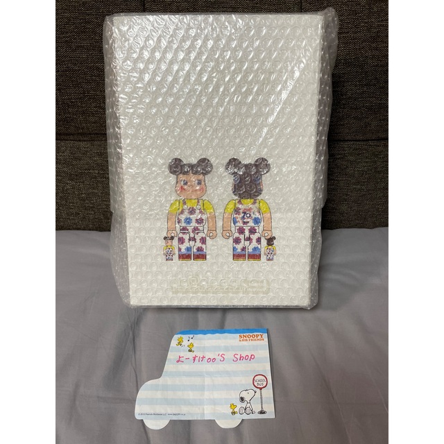 BE@RBRICK ペコちゃん ミルキー70周年デザイン 100% u0026 400% www ...