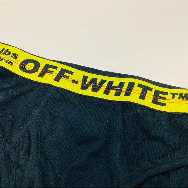 Off-White オフホワイト ボクサーブリーフパンツ ブラック Sサイズ