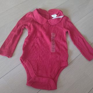 ベビーギャップ(babyGAP)のbabyGAP★赤ボディ★size80(ロンパース)