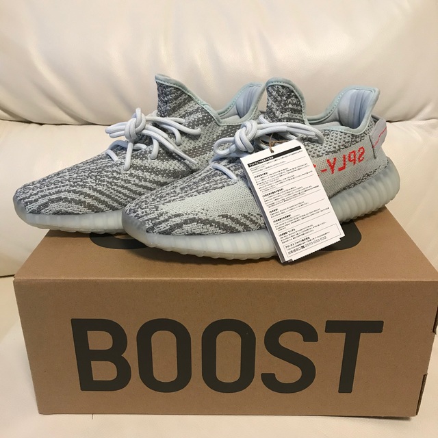 靴/シューズアディダス イージーブースト 350 V2 BLUE TINT 27.5