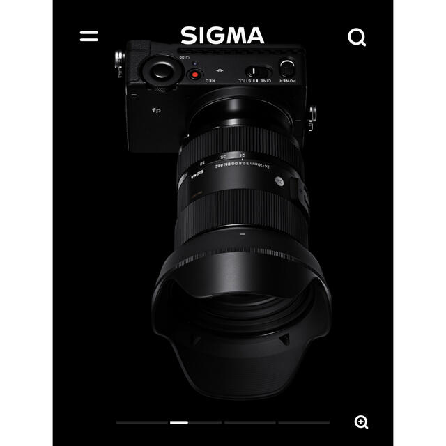 SIGMA(シグマ)の新品未開封 SIGMA シグマ 24-70mm F2.8 DG DN | Art スマホ/家電/カメラのカメラ(レンズ(ズーム))の商品写真