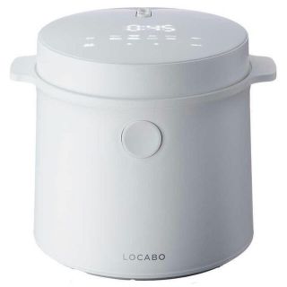 【新品未開封】LOCABO　糖質カット炊飯器 ロカボ JM-C20E-W(炊飯器)