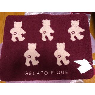 ジェラートピケ(gelato pique)のジェラートピケ ★ベア柄バスマット 値下げ(バスマット)