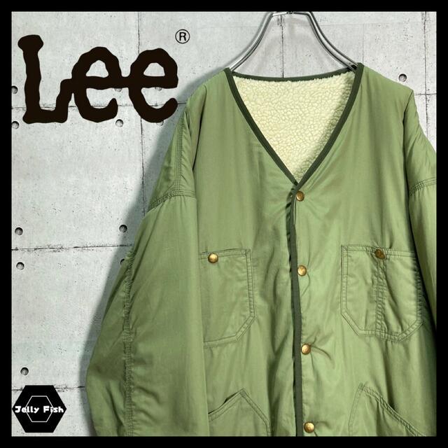 【レア】Lee/リー リバーシブル ボアフリース ジャケット 希少 メンズ L