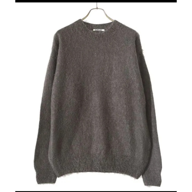 AURALEE BRUSHED SUPER KID MOHAIR KNIT  メンズのトップス(ニット/セーター)の商品写真