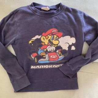 ニンテンドウ(任天堂)のスーパーマリオマリオカートトレーナー130(Tシャツ/カットソー)