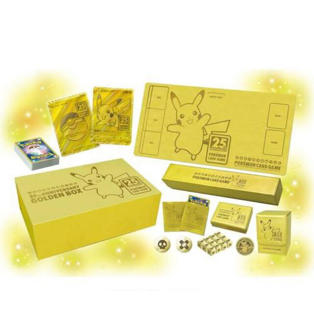 ポケモン(ポケモン)のポケモンカード 25th ANNIVERSARY GOLDEN BOX 日本版 エンタメ/ホビーのトレーディングカード(Box/デッキ/パック)の商品写真