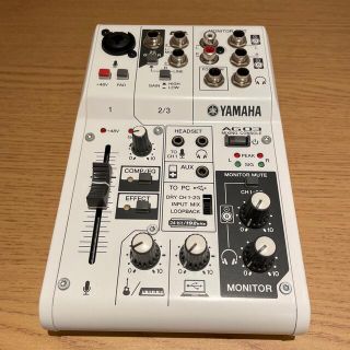 ヤマハ(ヤマハ)のYAMAHA AG03 ミキシング・コンソール(PC周辺機器)