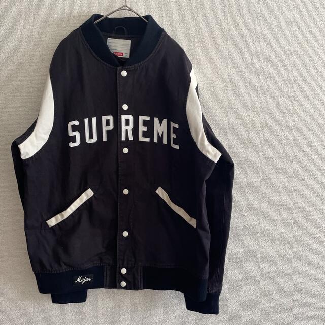 supreme スタジャン　黒　XL  2011SSモデル