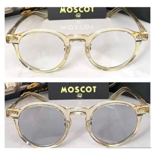 moscot モスコット ミルゼン フレッシュ 調光グレーレンズ クリアレンズ付(サングラス/メガネ)