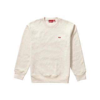 シュプリーム(Supreme)のシュプリーム　Supreme Small Box Crewneck ナチュラル　(スウェット)