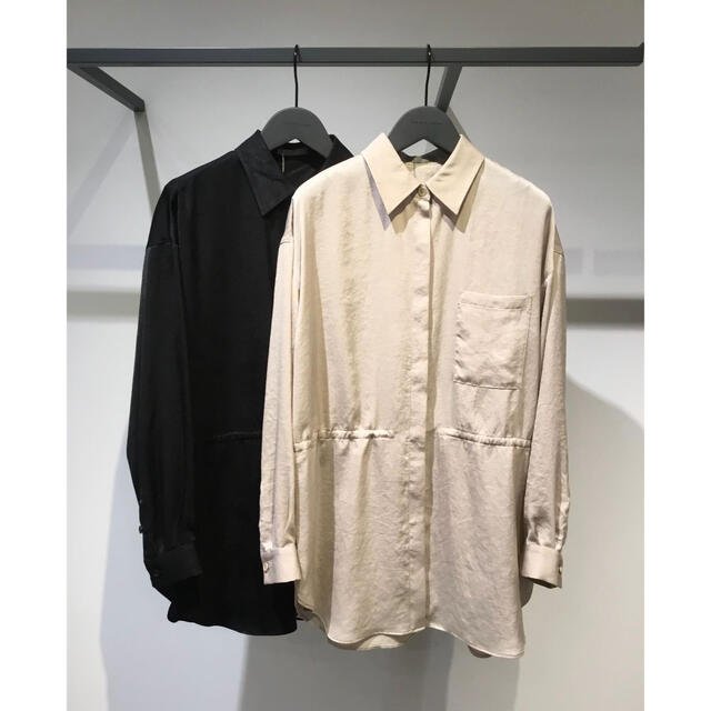 Theory luxe 20aw ブラウス シャンパンベージュ