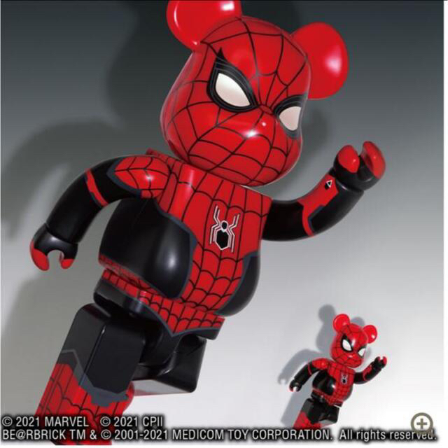 SPIDER-MAN UPGRADED SUIT BE@RBRICK400