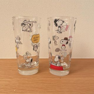 スヌーピー(SNOOPY)のスヌーピーミュージアム グラス2点(食器)