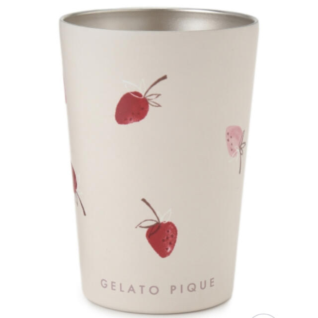 gelato pique(ジェラートピケ)のジェラートピケ❤︎イチゴタンブラー  新品 通常ラッピング付き☆ インテリア/住まい/日用品のキッチン/食器(タンブラー)の商品写真