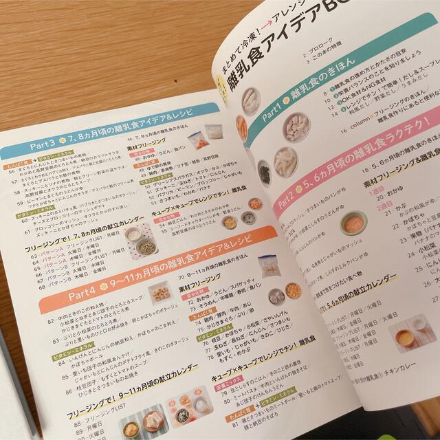 離乳食アイデアbook エンタメ/ホビーの本(住まい/暮らし/子育て)の商品写真